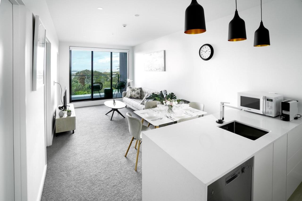 Chelseabay Modern Apartments Auckland Exteriör bild